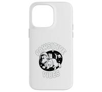 Cute Puppy Dog Astronaut Paws Vibes Funny Pawsitive Case for iPhone 14 Pro Max