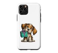 Cute Puppy Dog with Wrapped Package Art Case for iPhone 11 Pro