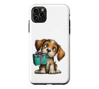 Cute Puppy Dog with Wrapped Package Art Case for iPhone 11 Pro Max