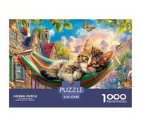 Cute Puppy in Fantasy LandscapeDaunting Jigsaw Puzzles for Adults An Assortment of 1000 Advanced, Impossible-Hard-Difficult Challenging Puzzle Educational Game Pieces - A Formidable And Rewarding Gif