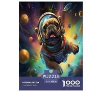 Cute Puppy Jigsaw Puzzles Puzzle for Adults Kids. 1000 Pieces Great Gifts Challenge Toy Educational Games Home Decoration for Adults& Kids Age 14 Years Up 38x26cm/1000pcs