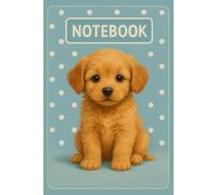 Cute Puppy Notebook - Lined Journal with Adorable Dog Paw Design