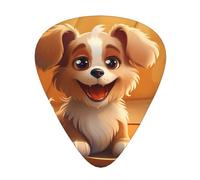 Cute Puppy Patterned guitar picks - (thin/medium/thick) free to choose, suitable for all kinds of string instruments,