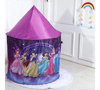 Cute Purple Kids (PlayTent) Room Furniture ~ Princesses Pop Up Castle Playhouse for Girls ~ children age 1 to 7 years ~ 1m x 1.25m / Play Tent in Storage Bag for Indoor/Outdoor …