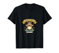Cute Pygmy Hippo Certified Little Chonk Funny Baby T-Shirt