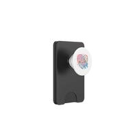 Cute Quilted Patchwork Heart Floral Bow Design PopSockets PopWallet for MagSafe