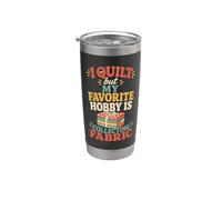 Cute Quilting Mom Sewing Quilter Crafting Patchwork Stainless Steel Insulated Tumbler