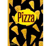 Cute, Quirky Pizza, 150 Lined Page, 8x11 Page, Notebook Perfect For School, Learning And Note-Taking: Created With Hand-Drawn Art By: Artist Mary Elisabeth Linder @ MaryEMade