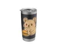 Cute Quokka Burger Snack Stainless Steel Insulated Tumbler