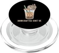 Cute Rabbit Boba Bunny funny Bubble Tea PopSockets PopGrip for MagSafe