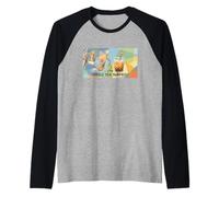 Cute Rabbit Boba Bunny Funny Bubble Tea Raglan Baseball Tee