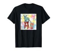 Cute Rabbit Boba Bunny Funny Bubble Tea T-Shirt