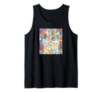 Cute Rabbit Boba Bunny Funny Bubble Tea Tank Top