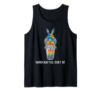 Cute Rabbit Boba Bunny Funny Bubble Tea Tank Top