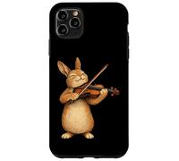 Cute Rabbit Bunny Playing Violin Rabbits Musician Music Case for iPhone 11 Pro Max