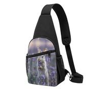 Cute Rabbit Chest Pack – Lightweight Durable Polyester Fanny Pack with Adjustable Straps, Ideal for Outdoor Sports, Travel & Daily Use