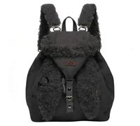 Cute Rabbit Ear Hooded Backpack Women Kawaii Plush Bunny Ears Rucksack