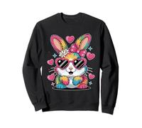 Cute Rabbit Easter Matching Family Outfit Women Girls Kids Sweatshirt