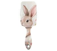 Cute Rabbit Flower Easter cute hairbrush for men Designed scalp massager for thick hair with Ergonomic handle cepillo para cabello de mujer