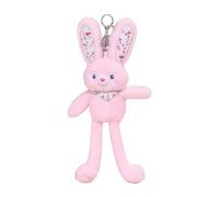 Cute Rabbit Keyring - Decorative Backpack Equipment, Commuter Travel Visual Portrait, Soft and Comforting, Quality for Practical Purposes, Purple Toy