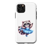 Cute Raccoon Ballerina Dancing Animal Lover Case for iPhone 11 Pro