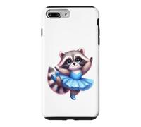 Cute Raccoon Ballerina Dancing Animal Lover Case for iPhone 7 Plus/8 Plus