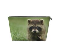 Cute Raccoon Fashion Printed, Toiletry Pouch Makeup Bag Cosmetic Bag Portable Travel Toiletry Bag