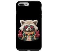 Cute Raccoon Funny Animal Lover Retro Style Design Case for iPhone 7 Plus/8 Plus