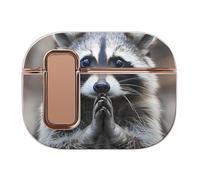Cute Raccoon Headphone Case Compatible with Airpod Pro 2 Protective Cover Cute Hard Case
