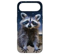 Cute Raccoon Night On The Beach Under Starry Sky Case for iPhone Air