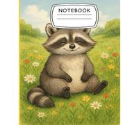 Cute Raccoon Notebook: Adorable Animal Journal for Nature and Wildlife Lovers | 7.5" x 9.25", 100 Pages