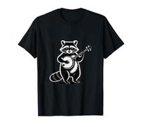 Cute Raccoon Playing Banjo Bluegrass Country Music T-Shirt