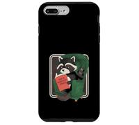 Cute Raccoon Reading How To Manipulate Humans Book Art Case for iPhone 7 Plus/8 Plus