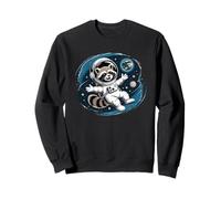 Cute Raccoon Space Astronaut Sweatshirt