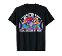 Cute Raccoon Stuffed Animal Feral Halloween Decor Spooky T-Shirt