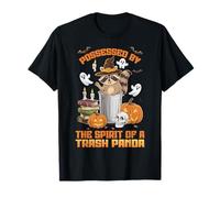 Cute Raccoon Stuffed Animal Feral Halloween Decor Spooky T-Shirt