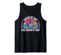 Cute Raccoon Stuffed Animal Feral Halloween Decor Spooky Tank Top