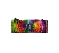 Cute Rainbow City Print Baby Bow Headband â€“ Soft Skin-Friendly Hairband for Newborn Infant Toddlers Girls