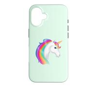 Cute Rainbow Unicorn Magical Fantasy Artwork Case for iPhone 16
