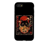 Cute Ramen Cat with Noodles and Chopsticks Case for iPhone SE (2020) / 7/8