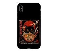 Cute Ramen Cat with Noodles and Chopsticks Case for iPhone XS Max