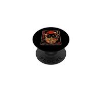 Cute Ramen Cat with Noodles and Chopsticks PopSockets Adhesive PopGrip