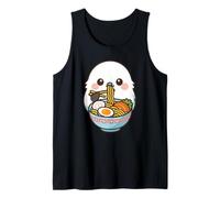 Cute Ramen Loving Ghost Kawaii Food Lover Tank Top