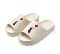 Cute Rat With Balloon Slides for Women Men Soft Thick Bottom Coconut Slippers Sandals for Bathroom Beach
