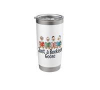 Cute Reading Geese Squad Art Stainless Steel Insulated Tumbler