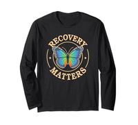 Cute Recovery Matters NA Recovery Sponsor Women Sobriety Long Sleeve T-Shirt