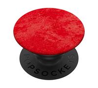 Cute Red Cell Phone Button Pop Up Holder Cool Red Designs PopSockets Grip and Stand for Phones and Tablets