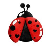 Cute Red Lady Bird Bug Nursery Wall Art Vinyl Sticker Summer Bedroom Decal a879 (Large)