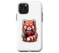 Cute Red Panda Animal Love Lovers Heart Sweetheart Case for iPhone 11 Pro