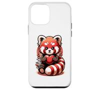 Cute Red Panda Animal Love Lovers Heart Sweetheart Case for iPhone 12 mini